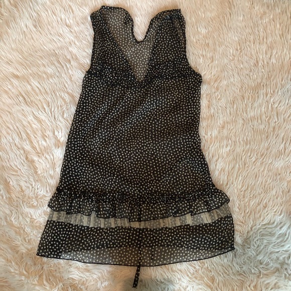 Sheer polka dot top - Picture 3 of 4